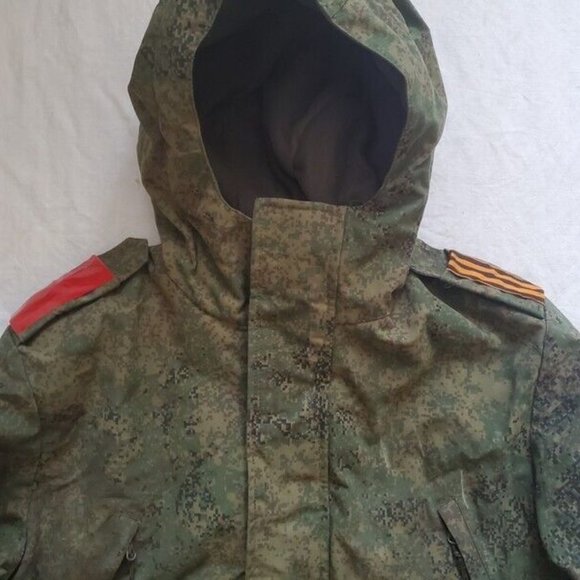 Russian Army Winter Coat Jacket Size Large Camouflage DIgital EMR Ratnik - Picture 9 of 11